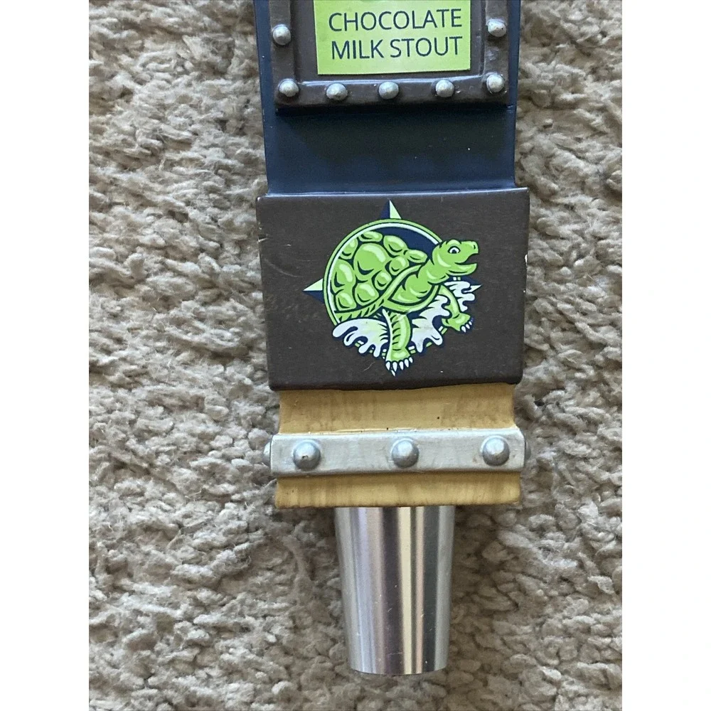 Terrapin Beer Company Nitro Moo-Hoo Stout Logo Beer Tap Handle 12.25